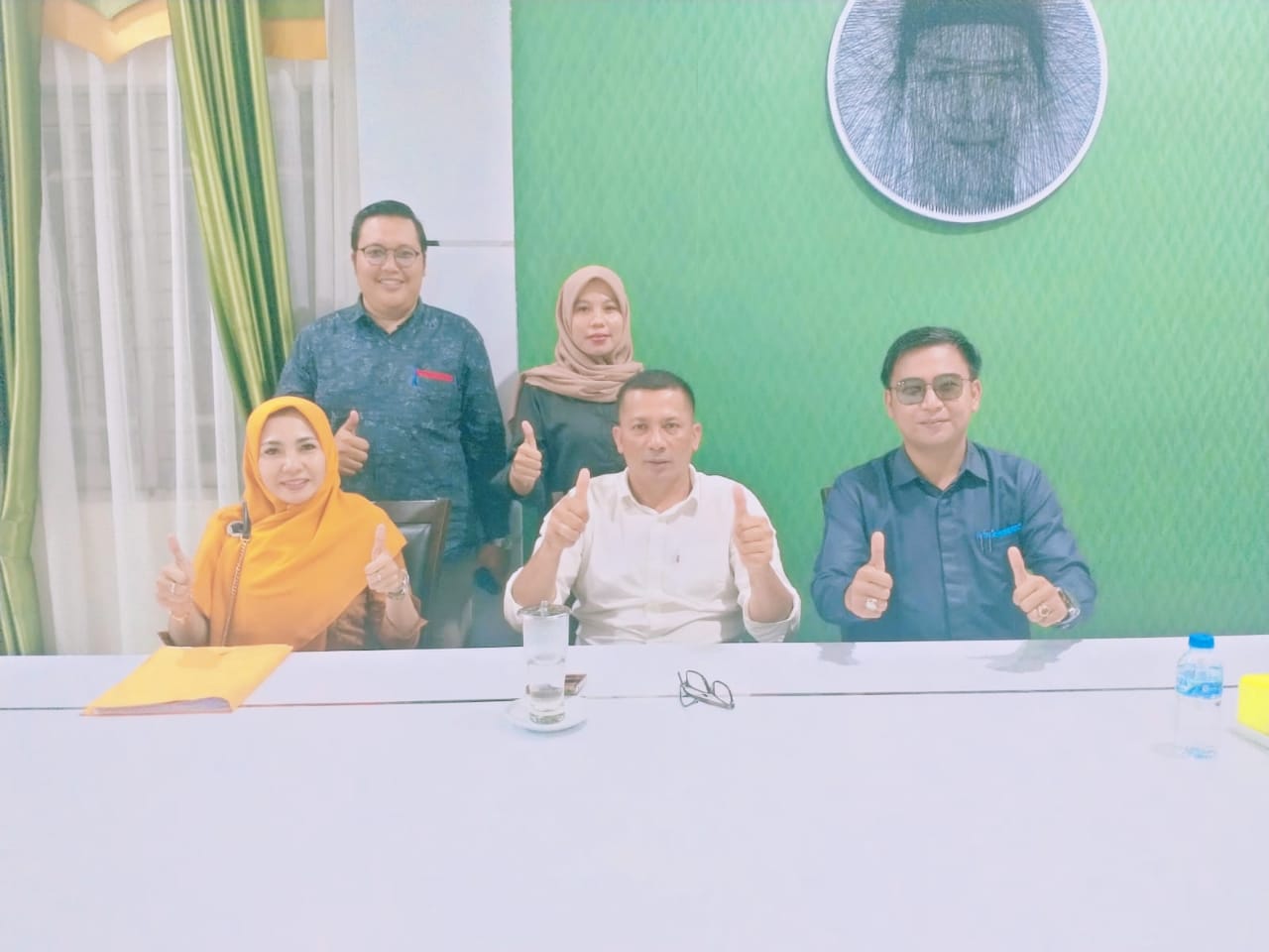 Komnas PA Meranti Silahturahmi Bersama Bupati Meranti.