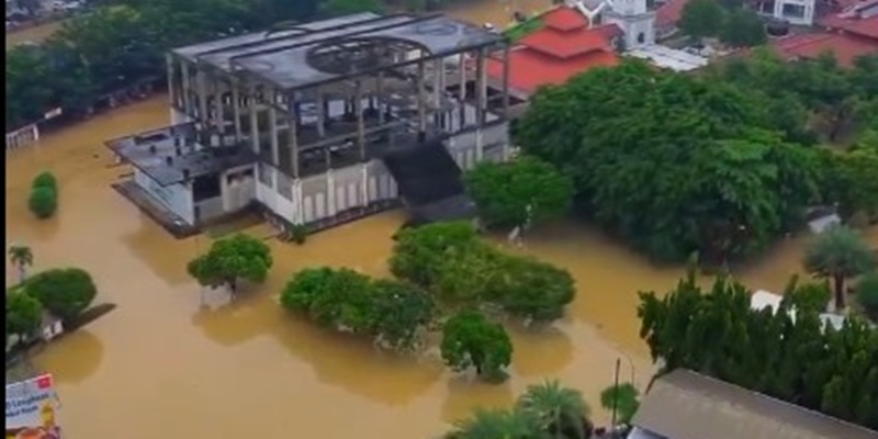 Banjir Kota Bekasi Trending di Medsos