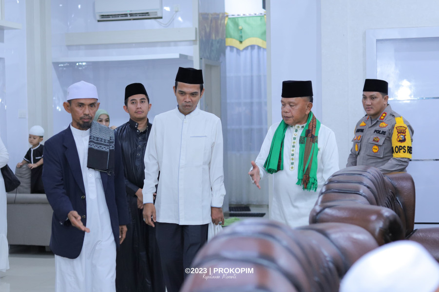 Hadirkan UAS, Tabligh Akbar HUT Meranti Dihadiri Ribuan Masyarakat