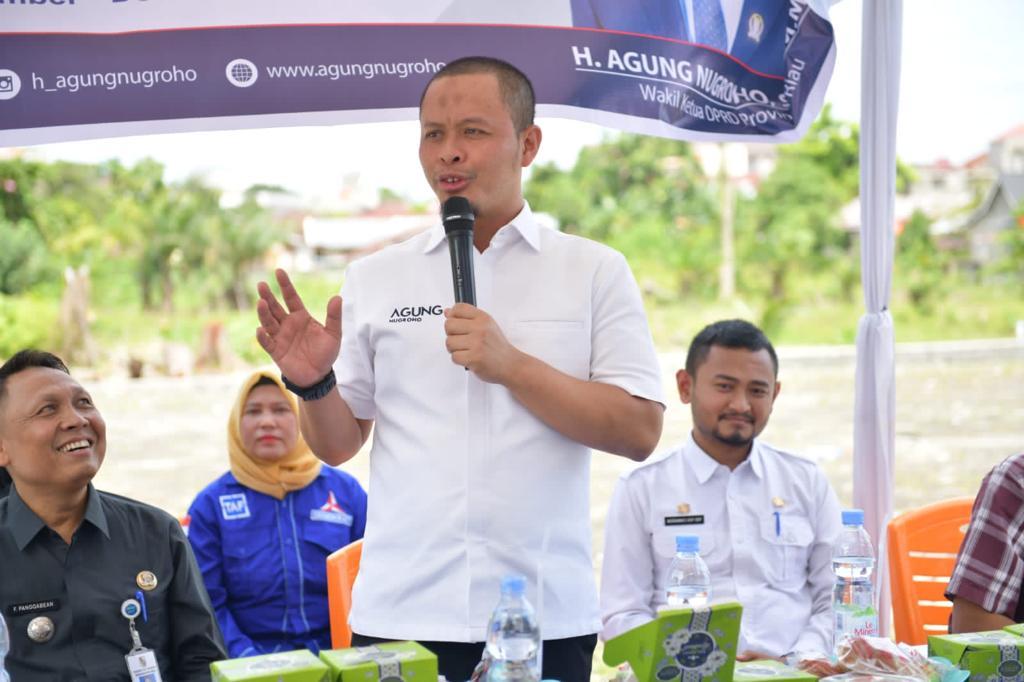 Elektabilitas Demokrat Konsisten di Riau ,Agung Nugroho : Jadi Motivasi untuk Lebih Maksimal!