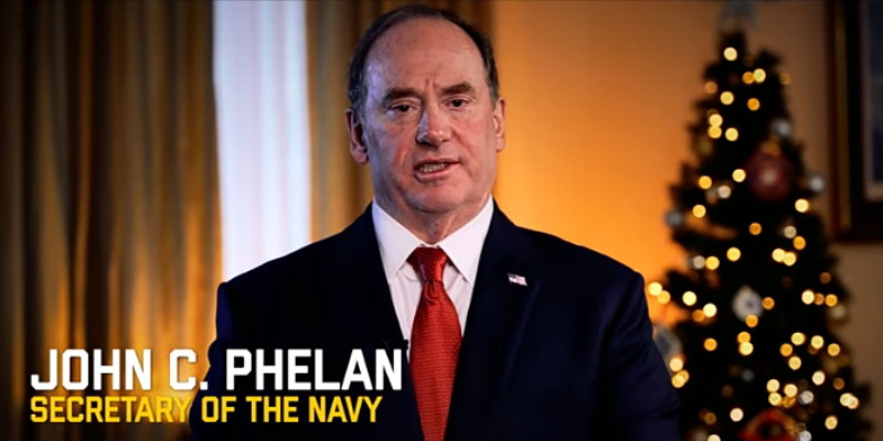 Pentagon Pecat Petinggi Angkatan Laut John Phelan di Tengah Gencatan Senjata