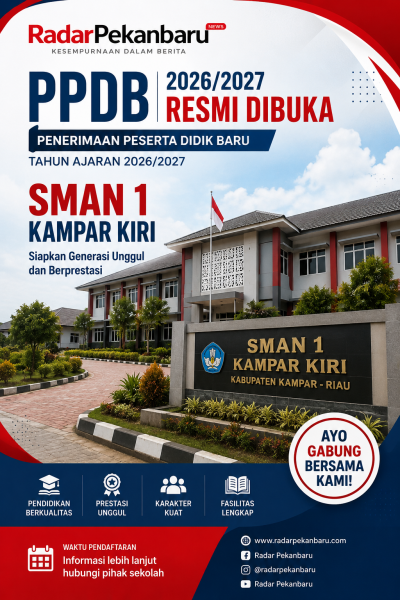 Sambut Tahun Ajaran Baru, SMAN 1 Kampar Kiri Siapkan PPDB 2026/2027 dengan Semangat Melahirkan Generasi Masa Depan