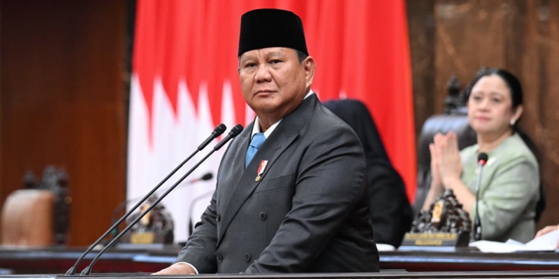Prabowo Pastikan Jalankan Amanat UUD 1945