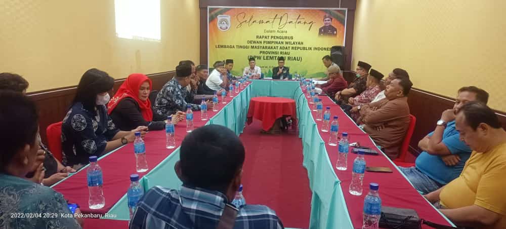 Datok H. Safa'at, SE M.BA Terpilih Sebagai Ketua LEMTARI Riau