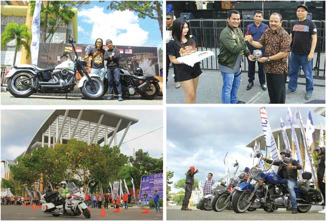 Puluhan Club Moge Ramaikan Riau Bike Week 2017