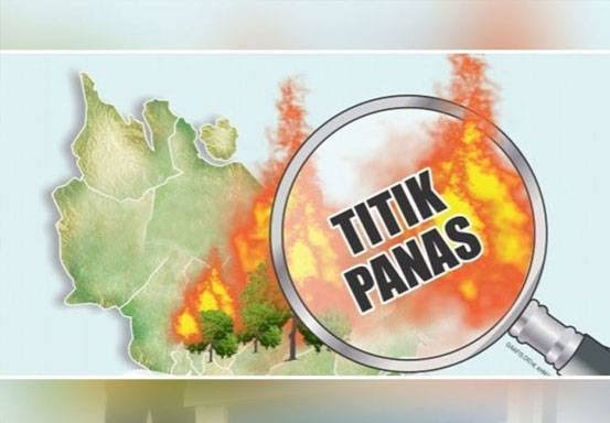 68 Titik Panas Terpantau, Hujan Berpotensi Guyur Sebagian Wilayah Riau