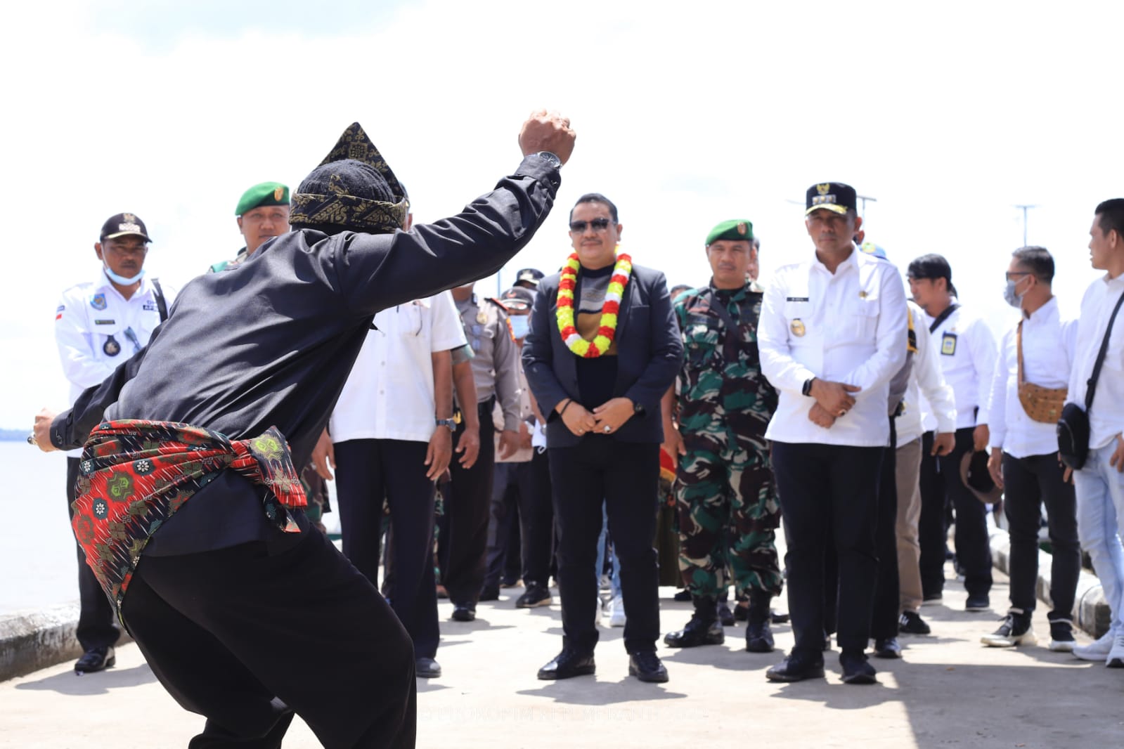 Menantu Wapres Kunjungi Meranti, Bupati Adil Minta Program Pembangunan