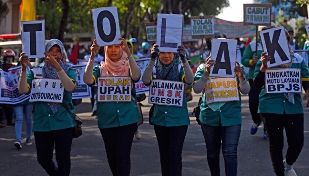Hari Buruh, 3 Tuntutan KSPI dan Dukungan untuk Prabowo Subianto