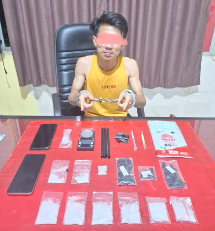 Jadi Pengedar Narkoba Demi Imbalan , Mahasiswa Kuansing Ditangkap