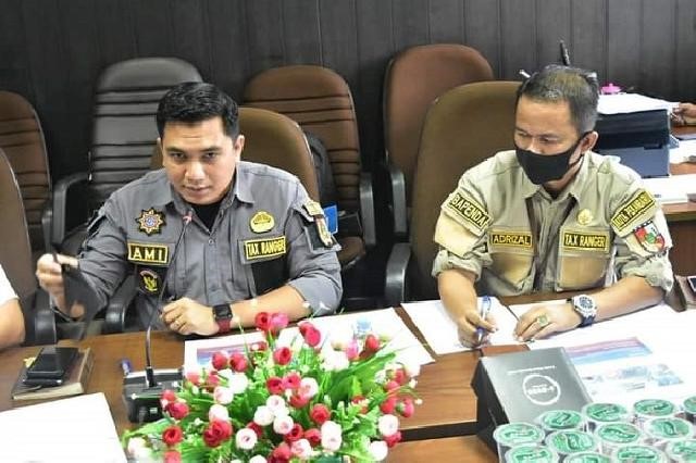 Komisi II DPRD Pekanbaru Hearing dengan Bapenda dan Dishubkominfo Pekanbaru