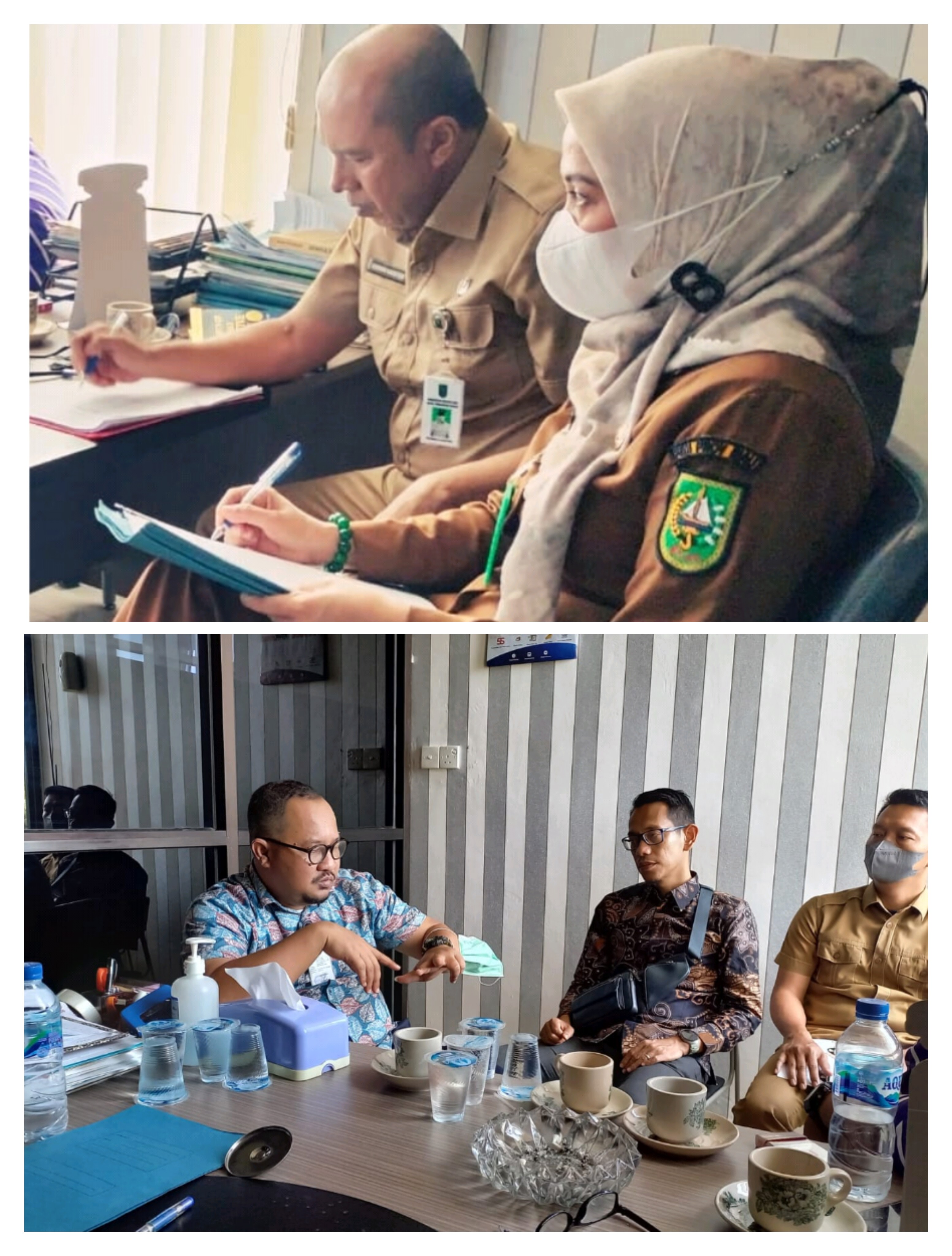 Kunkungan Kerja Tim BKD Provinsi Riau Ke BKD Selatpanjang.