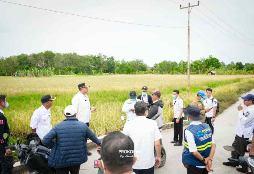 Infrastruktur Kunci Pulau Merbau, Wabup Janji Lanjutkan Jalan Poros