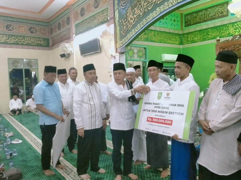 Di Sambut Antusias Masyarakat Rintis Gubri Riau H.Syamsur Gelar Safari Ramadhan.