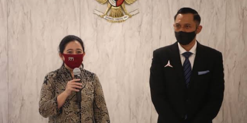 AHY-Puan Simbol Pertemuan Oposisi-Koalisi