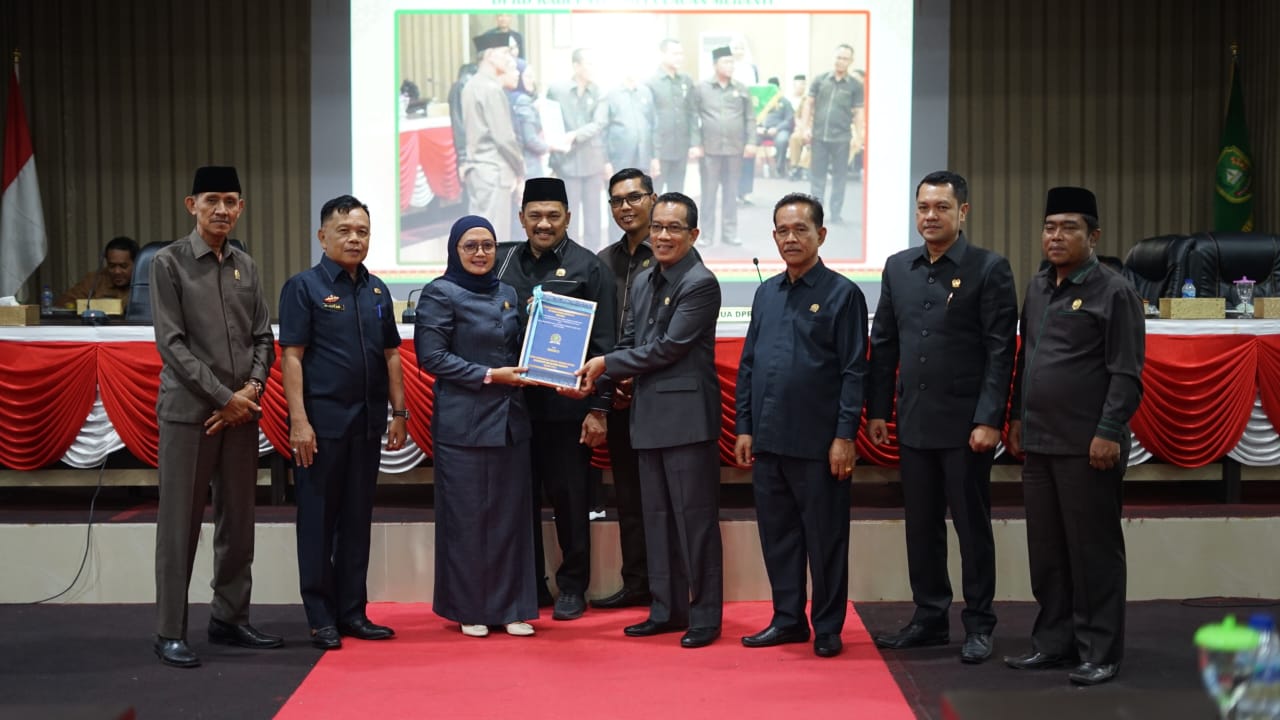 DPRD Kepulauan Meranti Gelar Rapat Paripurna Laporan Pansus dan Pengesahan Dua Perda