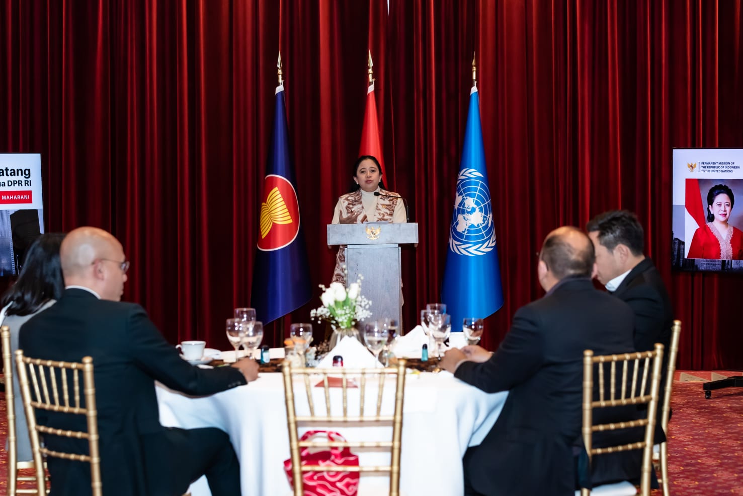 Singgah ke PTRI New York, Puan Ingatkan Dorong WNI di AS Ikut Pemilu dan Cegah Polarisasi