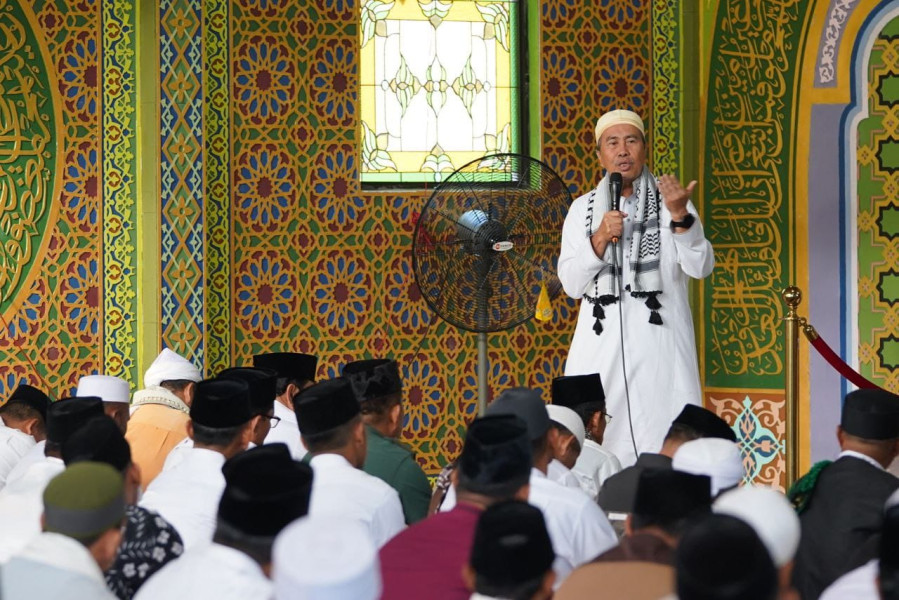 Idul Adha 1444 H, Gubri Syamsuar Menyapa Masyarakat Rohul
