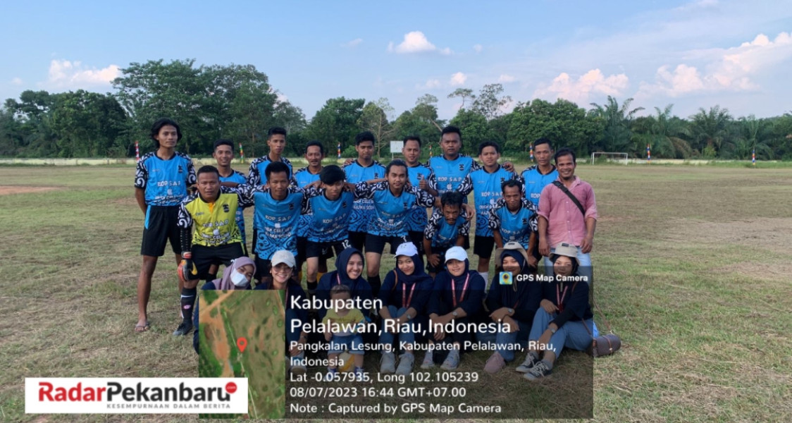 Sering Membuat Kegiatan, Rahmat Hidayat Apresiasi Pemuda Kelurahan Pangkalan Lesung dan KKN UMRI
