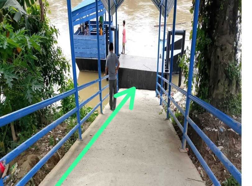 Proyek Dermaga Desa Parit Baru Miring dan Berbahaya, Sarat Aroma Korupsi, Mahasiswa Desak Kejati Periksa Kadishub Kampar