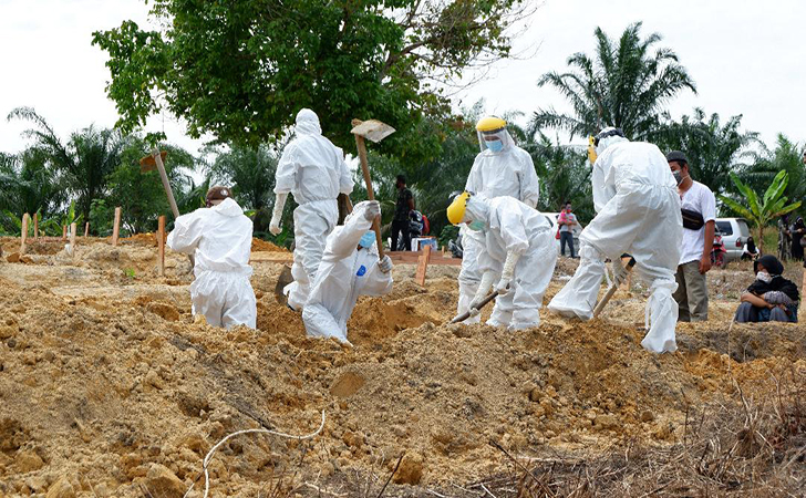 Pemko Pekanbaru Cairkan Insentif Penggali Kubur Jenazah Pasien Covid-19
