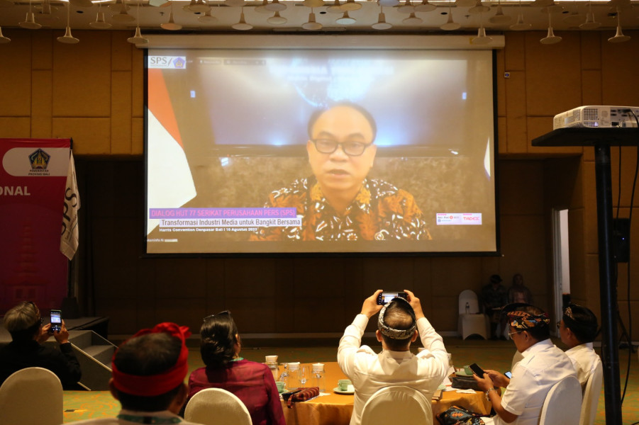 HUT SPS 77 SPS Dialog Nasional Transformasi Industri Media di Hotel Harris Denpasar Bali