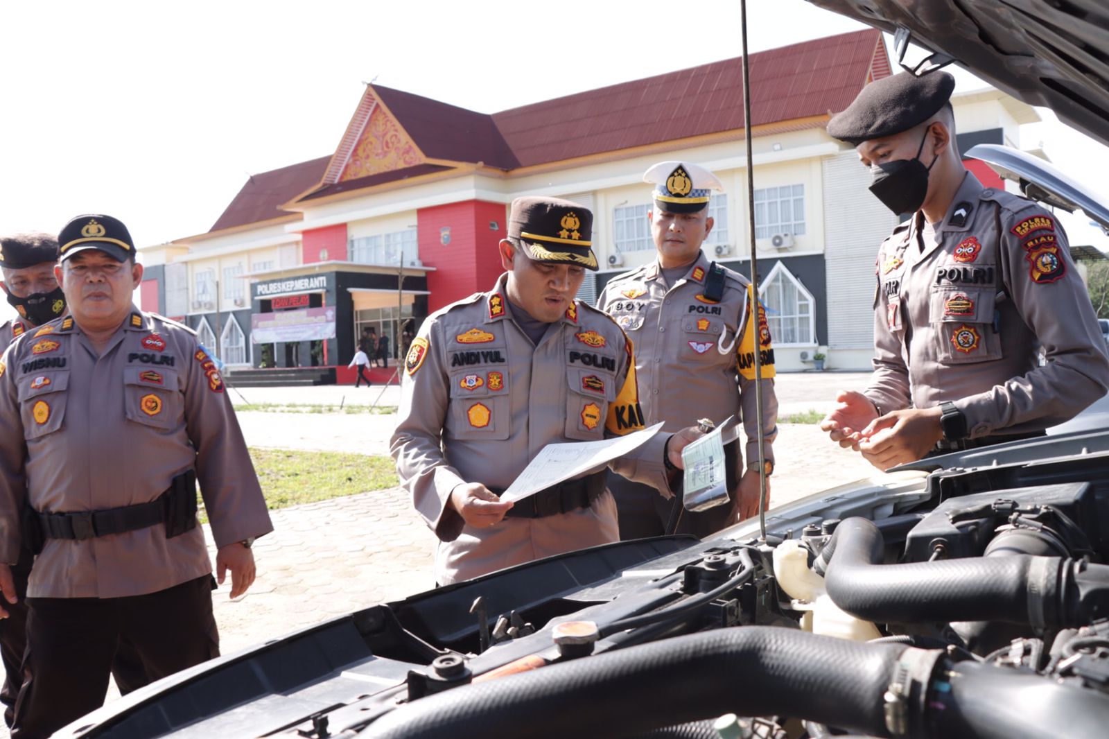 AKBP Andi Yul Tegaskan Personel Polres Meranti Harus Patuhi Aturan Berkendara