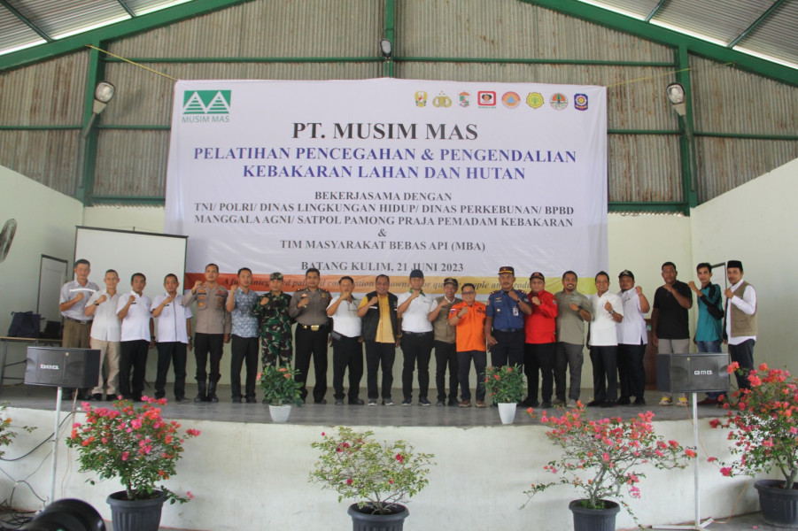 Gelar Simulasi Pencegahan Karlahut, PT Musimmas Dapat Pujian Dari Ketua DPRD Pelalawan