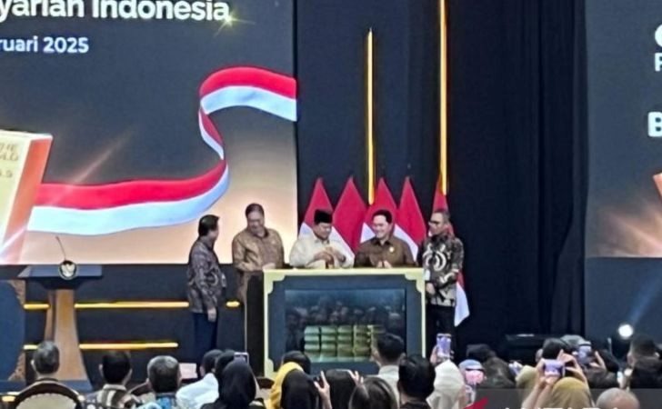 Resmikan Bank Emas, Prabowo Bangga Akhirnya Indonesia Punya Bank Emas