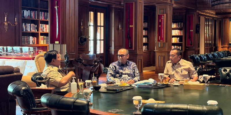 Prabowo Evaluasi Aliran Dana Pemerintah bersama PPATK di Hambalang