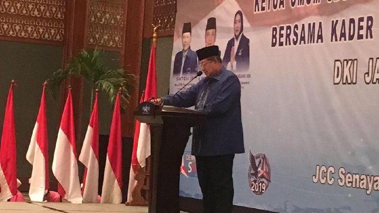 SBY Minta Kader Demokrat Awasi Kinerja Pemerintahan Jokowi