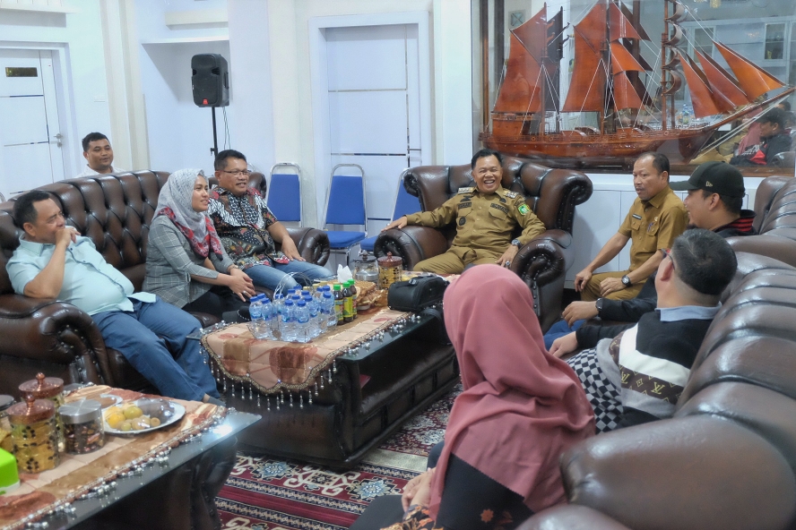 Terima Kunker Komisi V DPRD Riau, Asmar : Bantu Sampaikan Aspirasi Kami