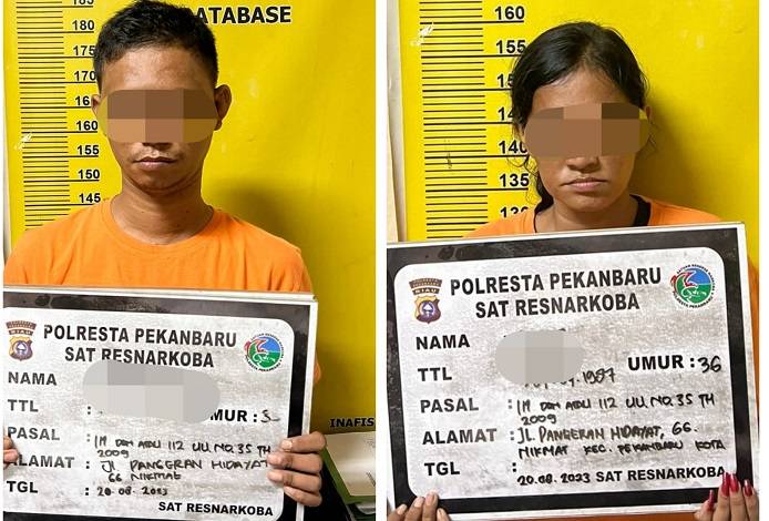 Edarkan Sabu, Pasangan Suami Istri Ditangkap Polisi