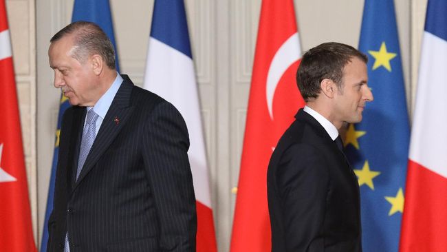 Erdogan Berharap Prancis Segera Singkirkan Macron