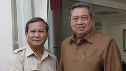 Prabowo dan SBY makin mesra Jelang Pilpres 2014