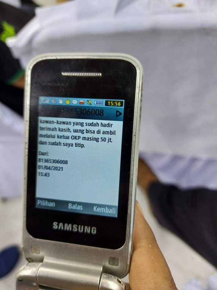 Beredar SMS Permainan Uang Jual Beli Suara, HP Calon Ketua KNPI Riau Dibajak