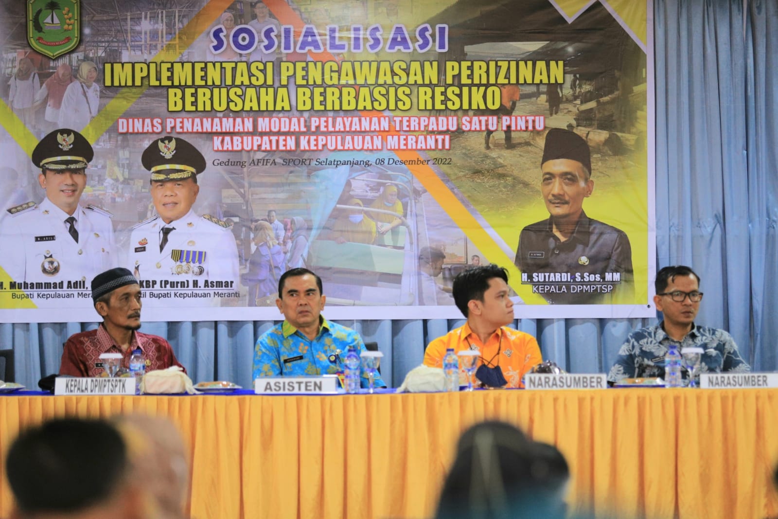 Bupati Tekankan Pengusaha Urus Perizinan Untuk Tingkatkan Realisasi Investasi.