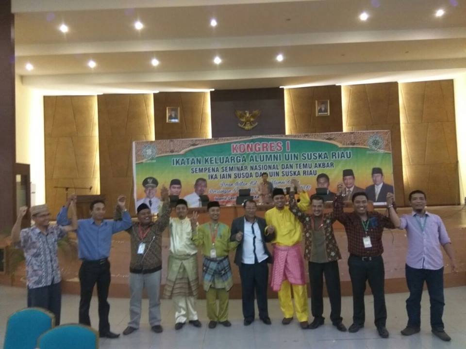 Anak Kampung Asal Sungai Tohor Terpilih Sebagai Ketua Umum IKA UIN Suska Riau
