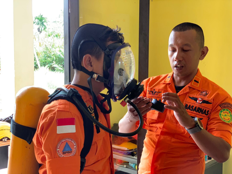 SAR Meranti Berikan Pelatihan Kepada BPBD Meranti Tentang Kesiap Siagaan