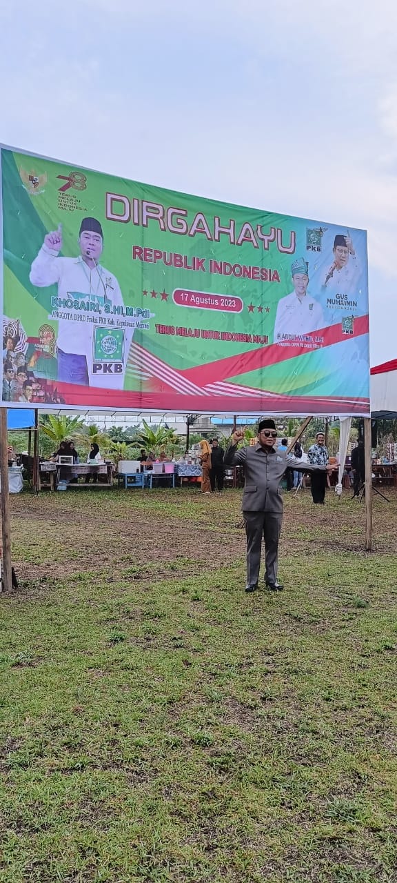 M.Khusairi Ajak Masyarakat Desa Gogok Mengisi Kemerdekaan HUT Ke 78 Dengan Meriah