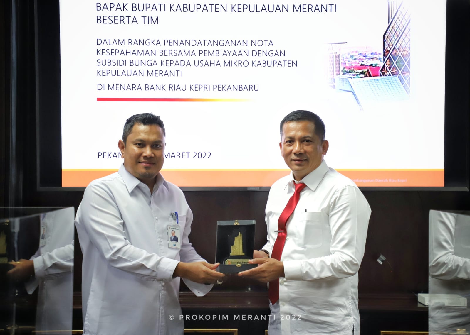 Kabar Gembira, Pemkab Meranti dan Bank Riau Teken MoU Pinjaman Tanpa Bunga