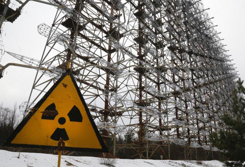 Pasukan Rusia Rebut Pembangkit Nuklir Chernobyl