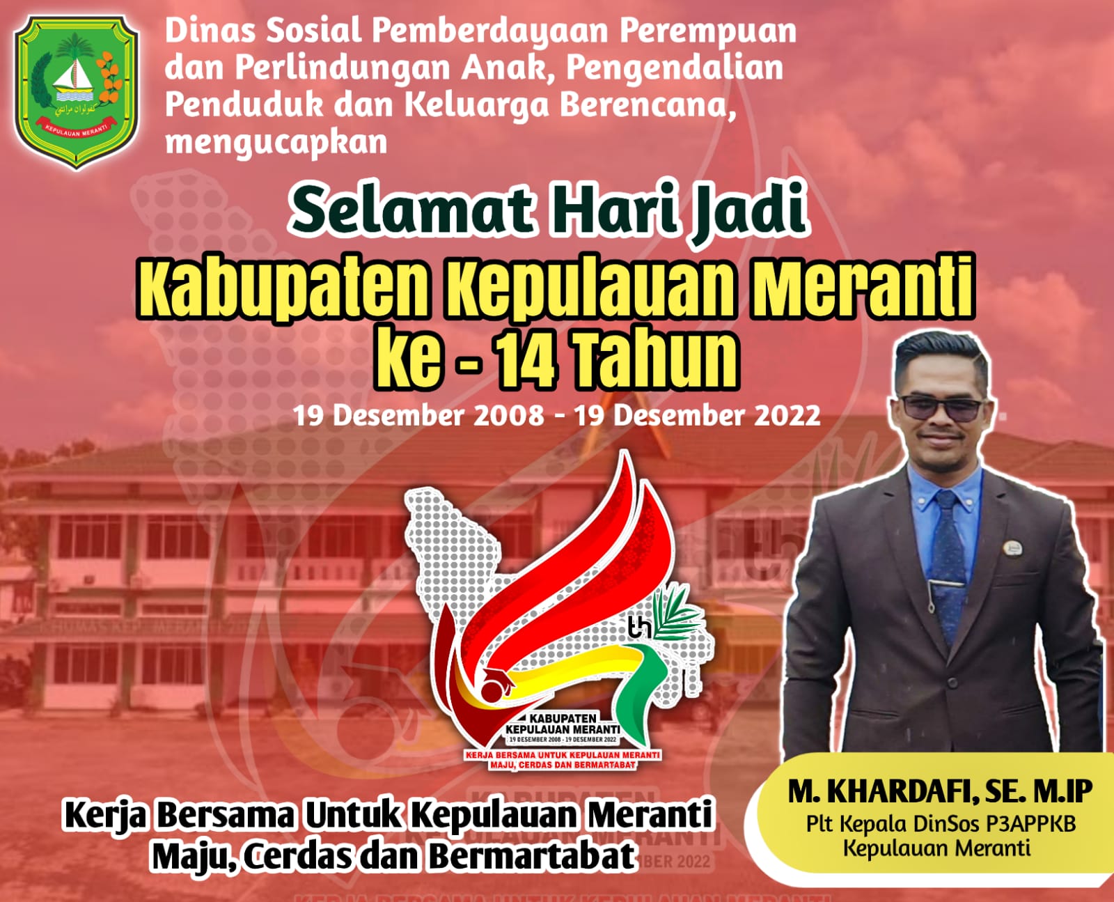 HUT Kepulauan Meranti Ke 14