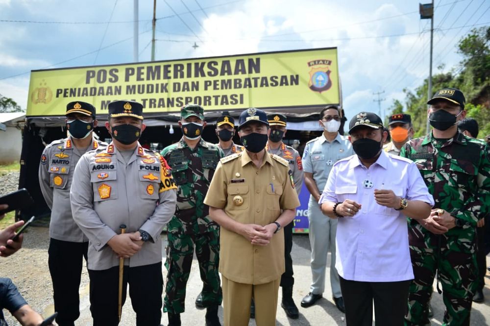 Gubri: Larangan Mudik Berjalan Aman dan Lancar