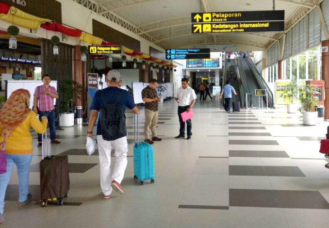 Dilarang Mudik , Aktivitas Bandara SSK II Pekanbaru Masih Normal