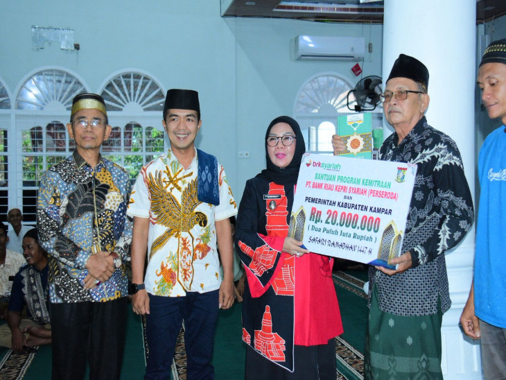 Wakil Bupati Kampar Laksanakan Safari Ramadhan 1447 H di Desa Sungai Liti Kampar Kiri