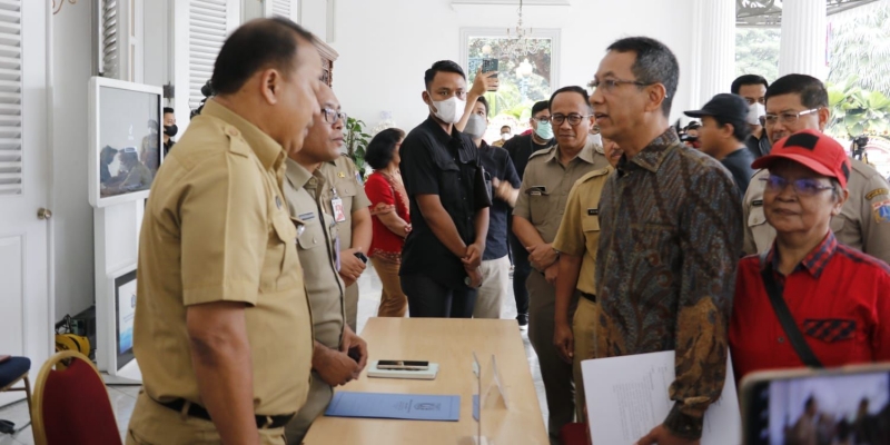 Tiru Gaya Ahok Pimpin Jakarta, Ada Kesan Heru Budi Ingin Balik Persepsi Kesuksesan Anies Baswedan