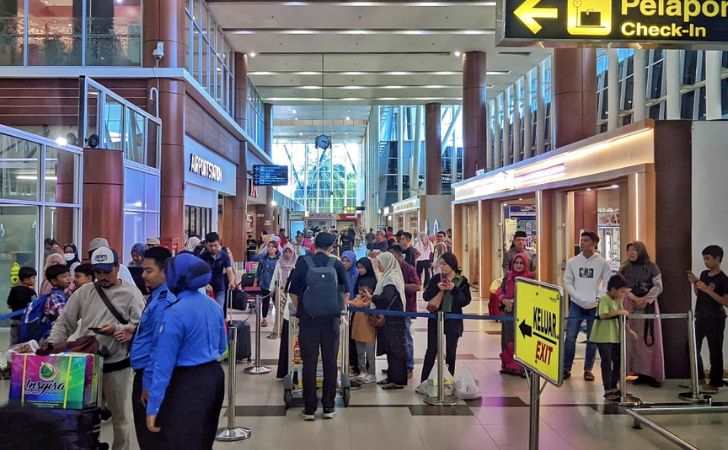 Bandara SSK II Pekanbaru Layani 169 Ribu Penumpang Saat Musim Lebaran 2025