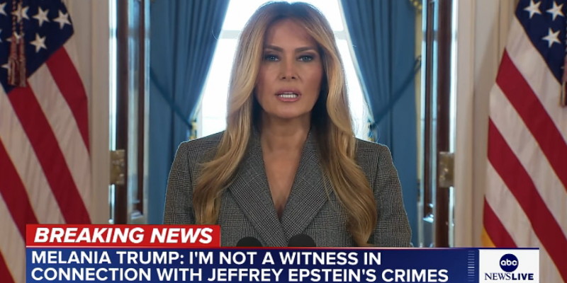 Melania Trump Bantah Ada Main dengan Jeffrey Epstein
