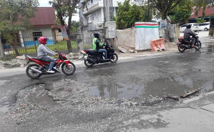Dinas PUPR Pekanbaru Desak Kontraktor Perbaiki Semua Jalan Rusak Akibat IPAL