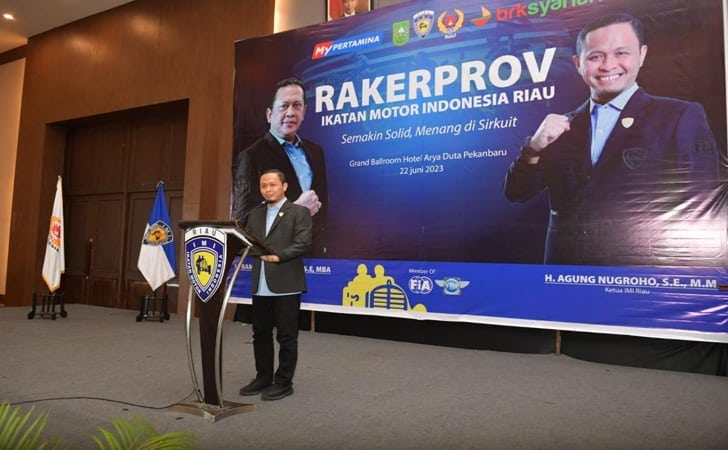 Agung Nugroho Bakal Berangkatkan 30 Pembalap Riau Jajal Sirkuit Mandalika